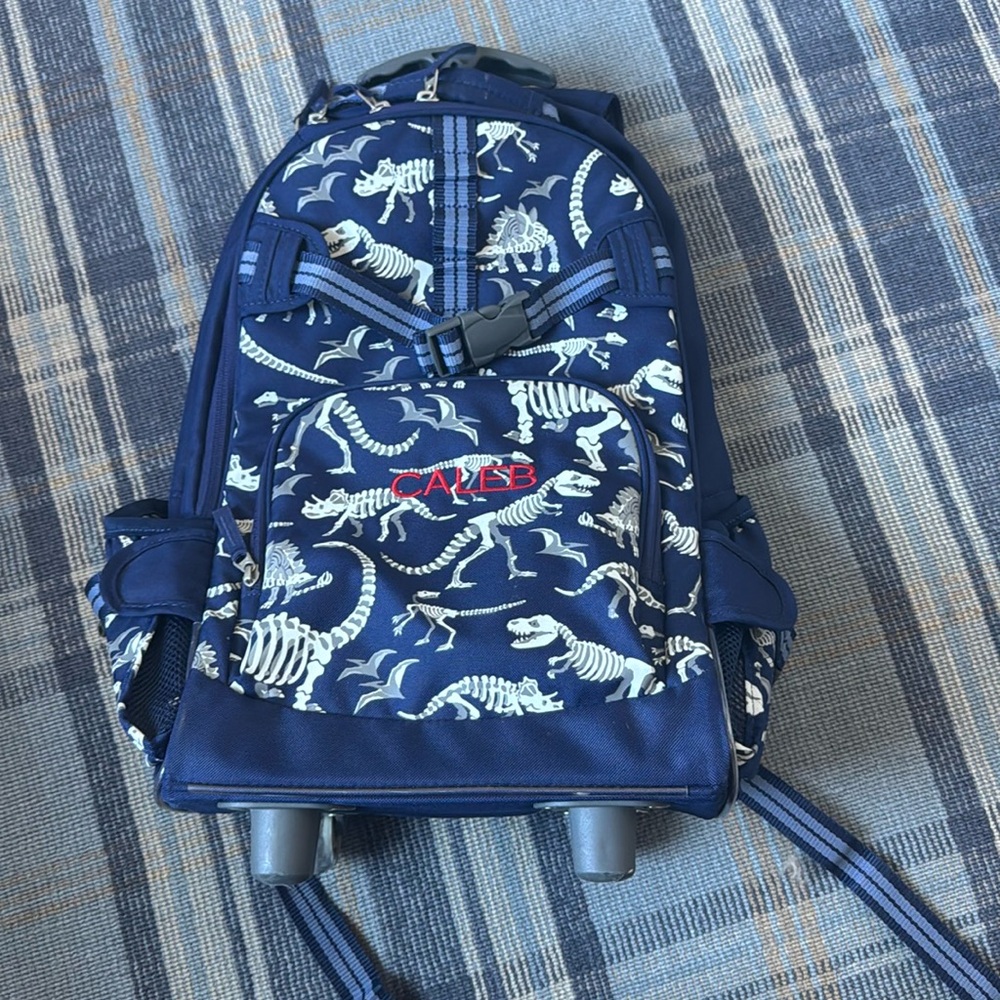 New Pottery Barn Kids Dino back pack